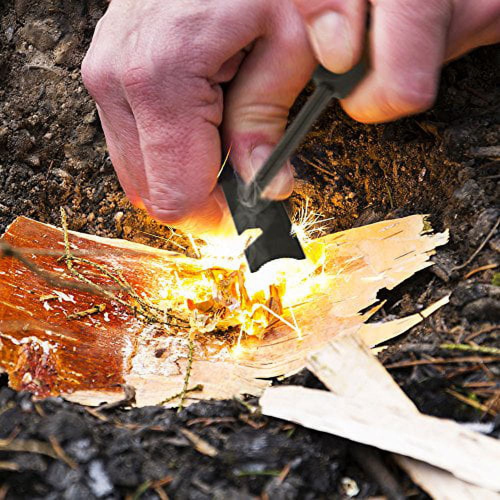 Brybelly SOEQ-201 4 in. Pocket All-Weather Magnesium Fire Starter