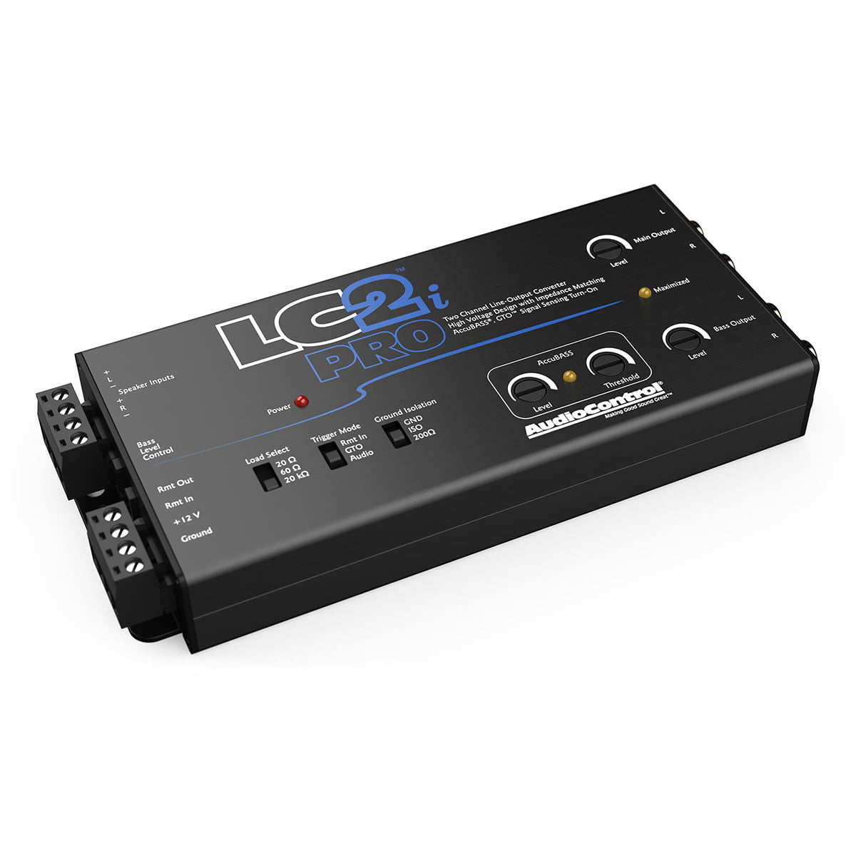 AudioControl LC2i Pro 2-Channel Line Out Converter with Accubass