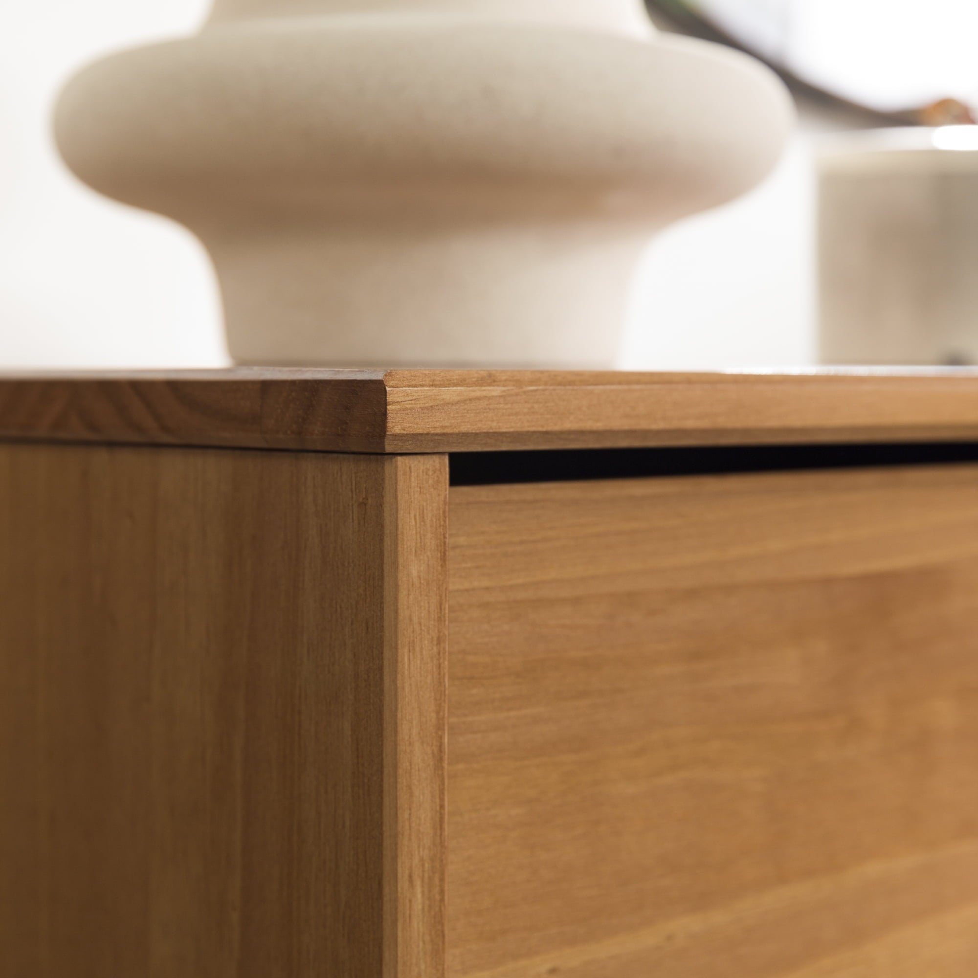 Walker Edison Sonoma 6-Drawer Solid Wood Caramel Dresser