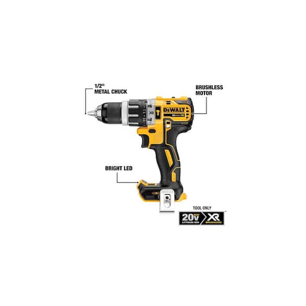 20V Maximum Lithium-Ion Cordless 4 Tool Combo Kit with 4Ah Battery, 2Ah Battery, Charger, and Bag