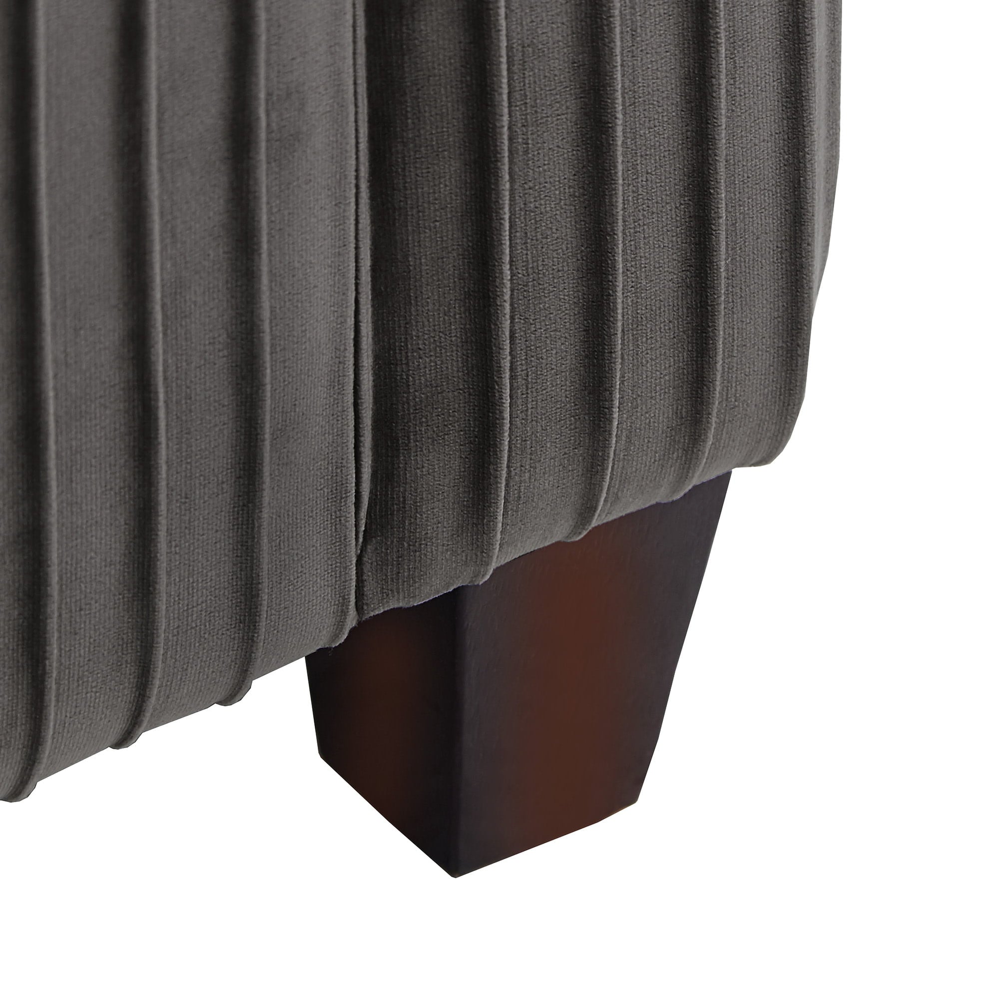 Weston Home Bergman Chesterfield Pleated Velvet 54