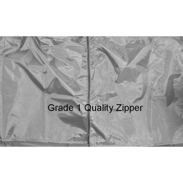 92 in. Heavy Duty Mocha Square Commercial Heater Cover for 35 in. Square Shield