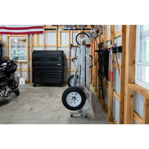 1450 lb. Capacity Single Axle Galvanized Folding Utility Trailer Kit