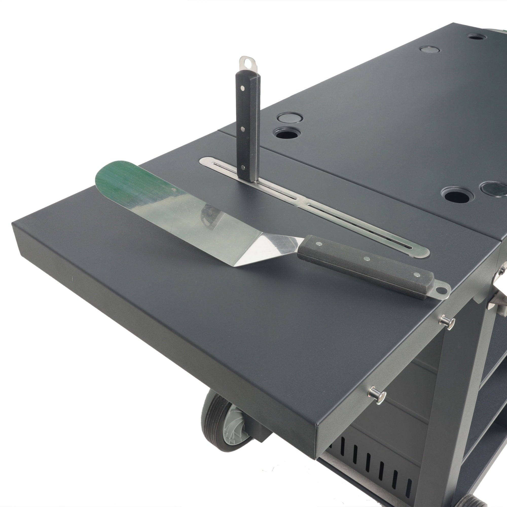 Universal Rolling Prep Cart for Portable Outdoor Griddle and Grills