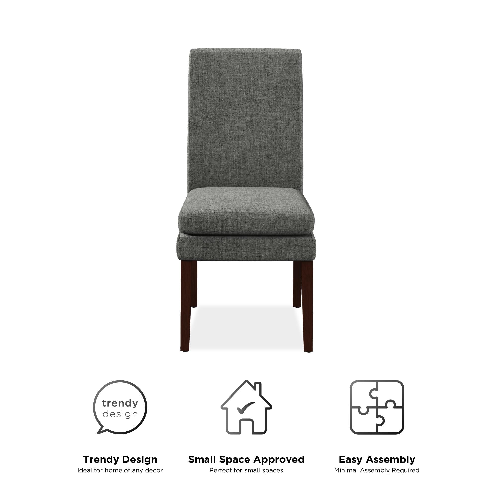 DHP Clark Upholstered Dining Chair