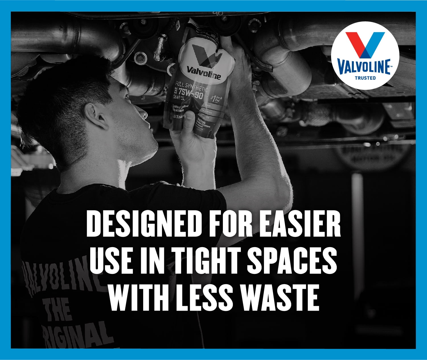 Valvoline Flex Fill SAE 75W-140 Full Synthetic Gear Oil 1 QT Squeeze Pouch