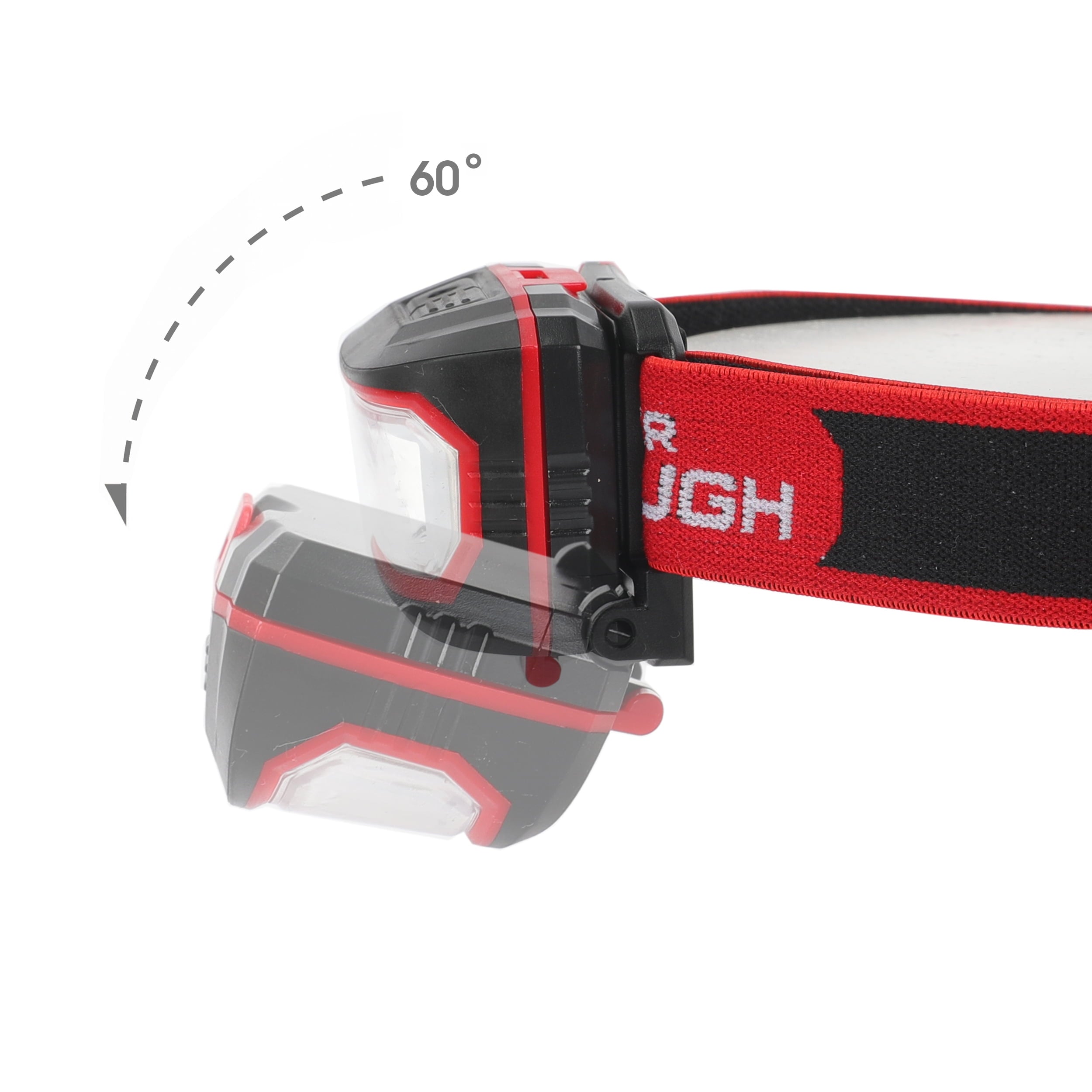 Hyper Tough 300-Lumens LED Headlamp, 3 AAA Batteries