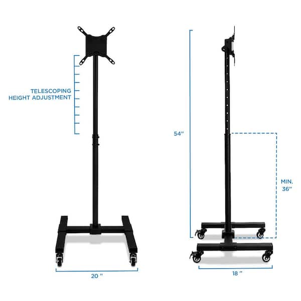 Adjustable Mobile TV Stand