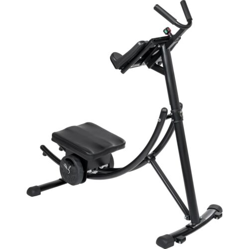 Deluxe Abdominal Crunch Coaster Ab Machine Foldable Fitness Equipment ABS