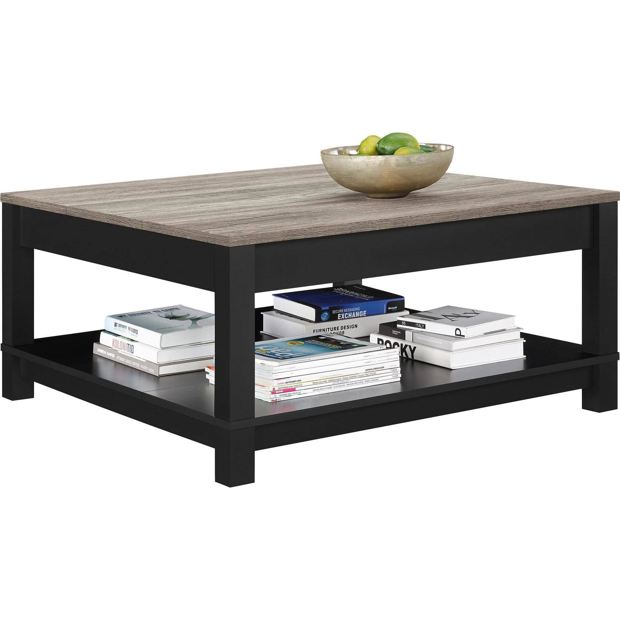 Better Homes & Gardens Langley Bay Coffee Table, Black