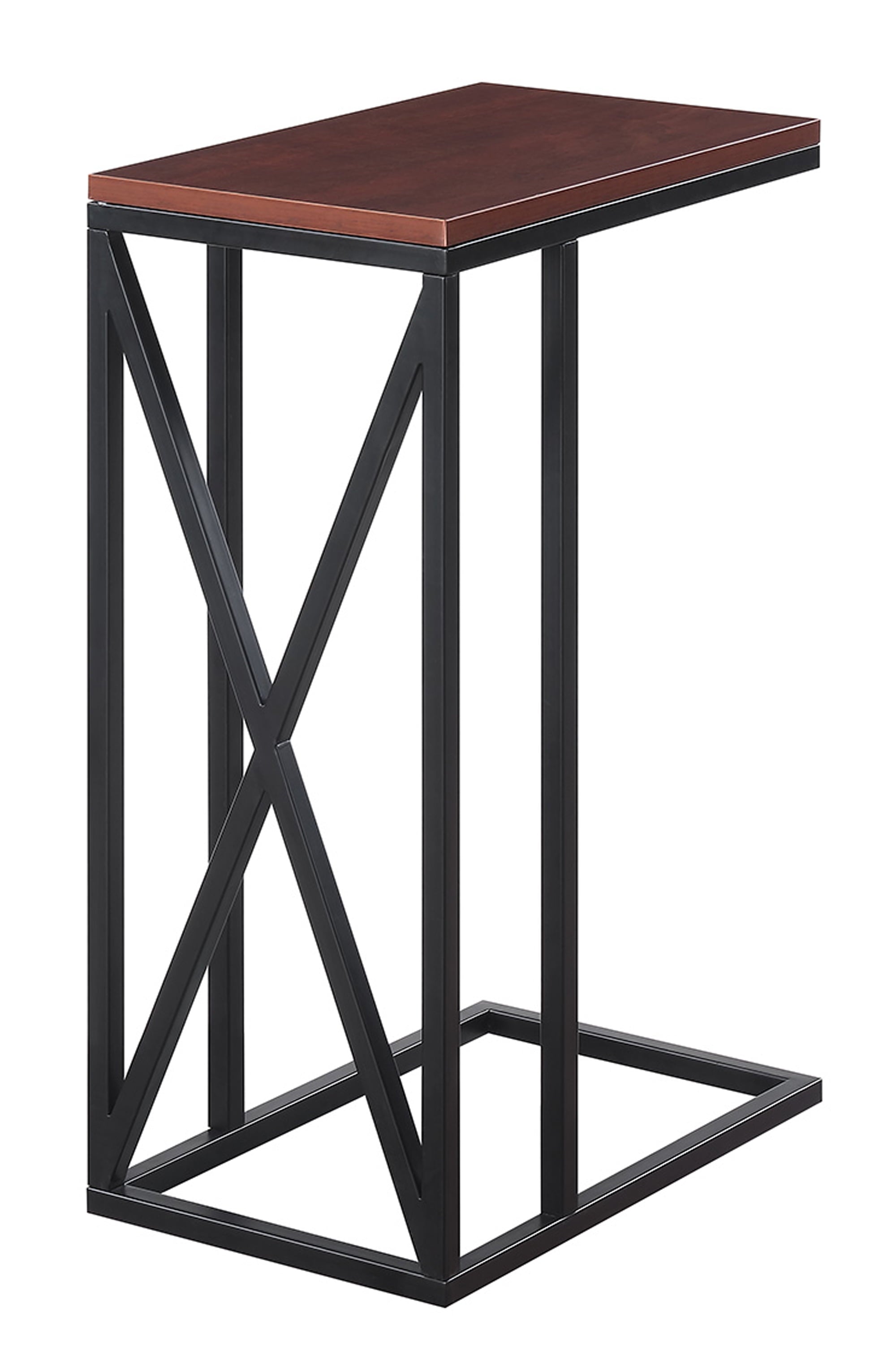 Convenience Concepts Tucson C End Table, Cherry/Black