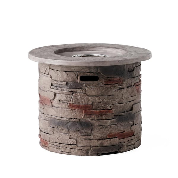 Ophelia 32 in. x 24 in. Circular MGO Propane Fire Pit