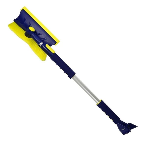 Colossal Telescopic 34 in.- 49 in. Snow Brush