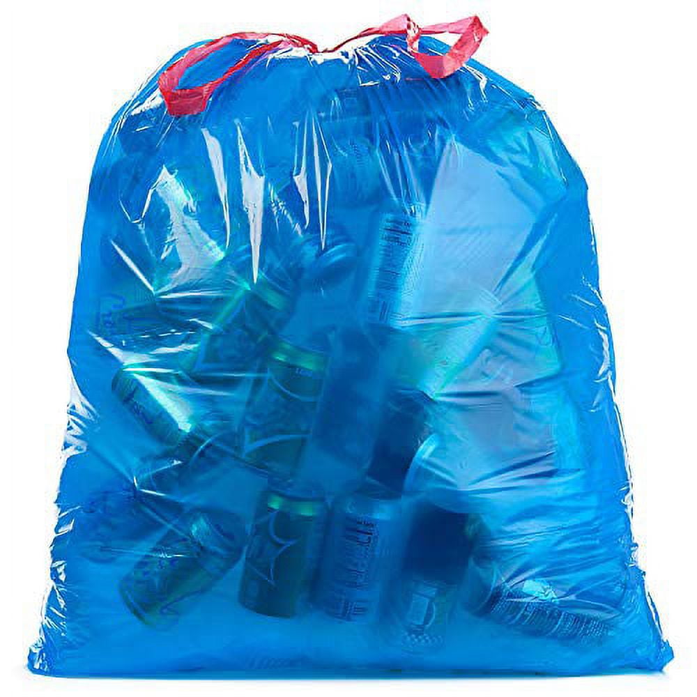 Ultrasac - Drawstring Recycling Bags, 33 Gallon, .9 Mil, 33