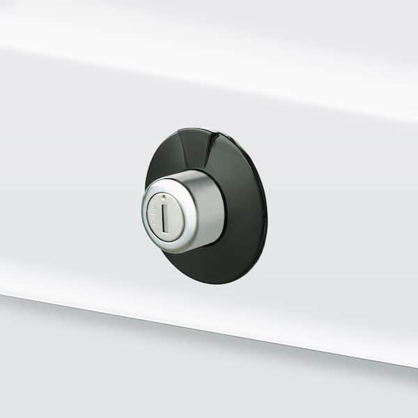 58-1/2 in. White Steel Pushbutton Gear-Lock™ Innerside Top Mount Truck Tool Box with Mounting Kit