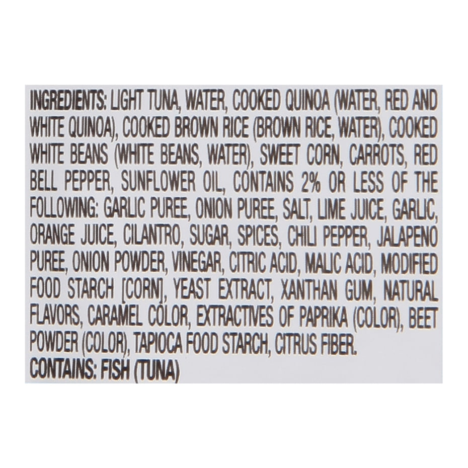 StarKist Smart Bowls Tuna, Quinoa and Beans, Latin Citrus, 4.5 oz Pouch