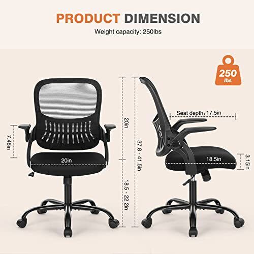 Office Chair Desk Chair Ergonomic Home Office Desk Chairs Computer Chair With Fl