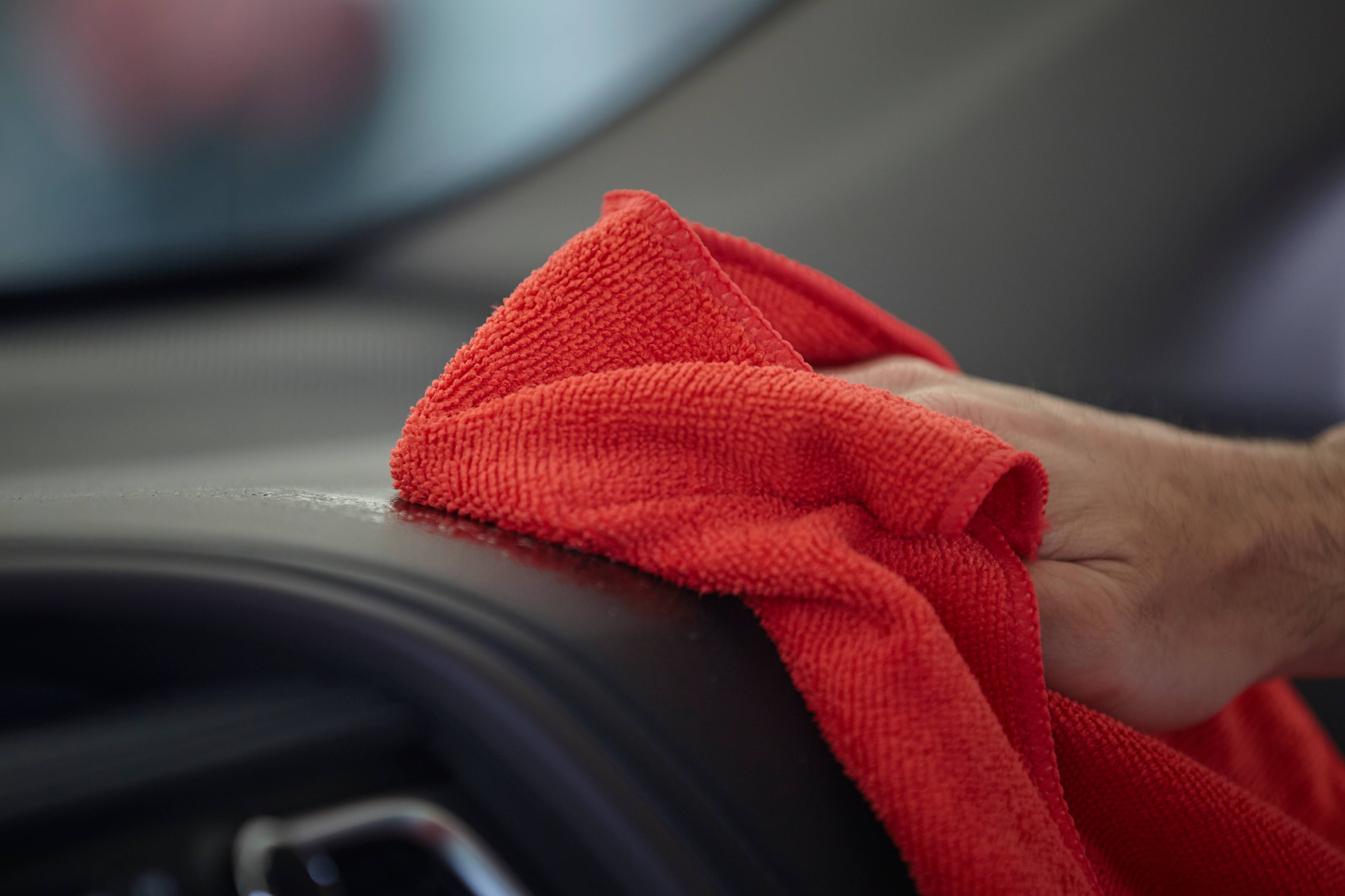 S&T INC. Bulk Microfiber Kitchen, House, & Car Cleaning Cloths