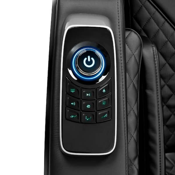 Theramedic LT Series 4D Massage Chair in Black with Zero Gravity, Bluetooth Speakers, Heated Rollers and Calf Massager