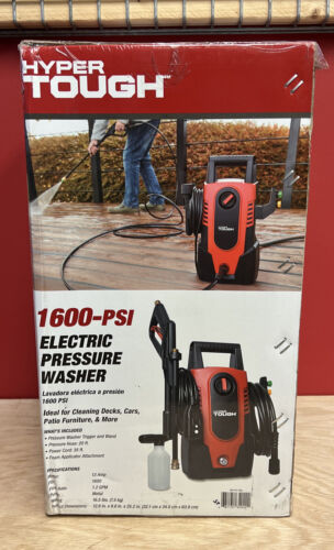 Hyper Tough 1600 PSI 1.2 GPM Electric Pressure Washer 13Amp NEW