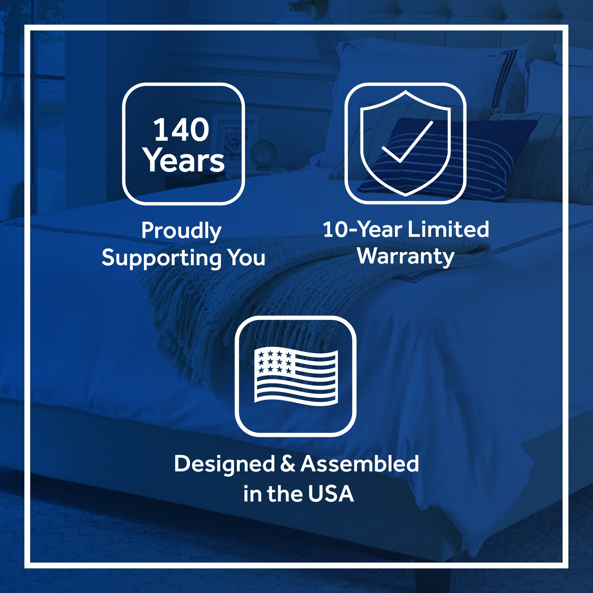 Essentials 10¡± Hybrid Mattress-in-a-Box, Queen