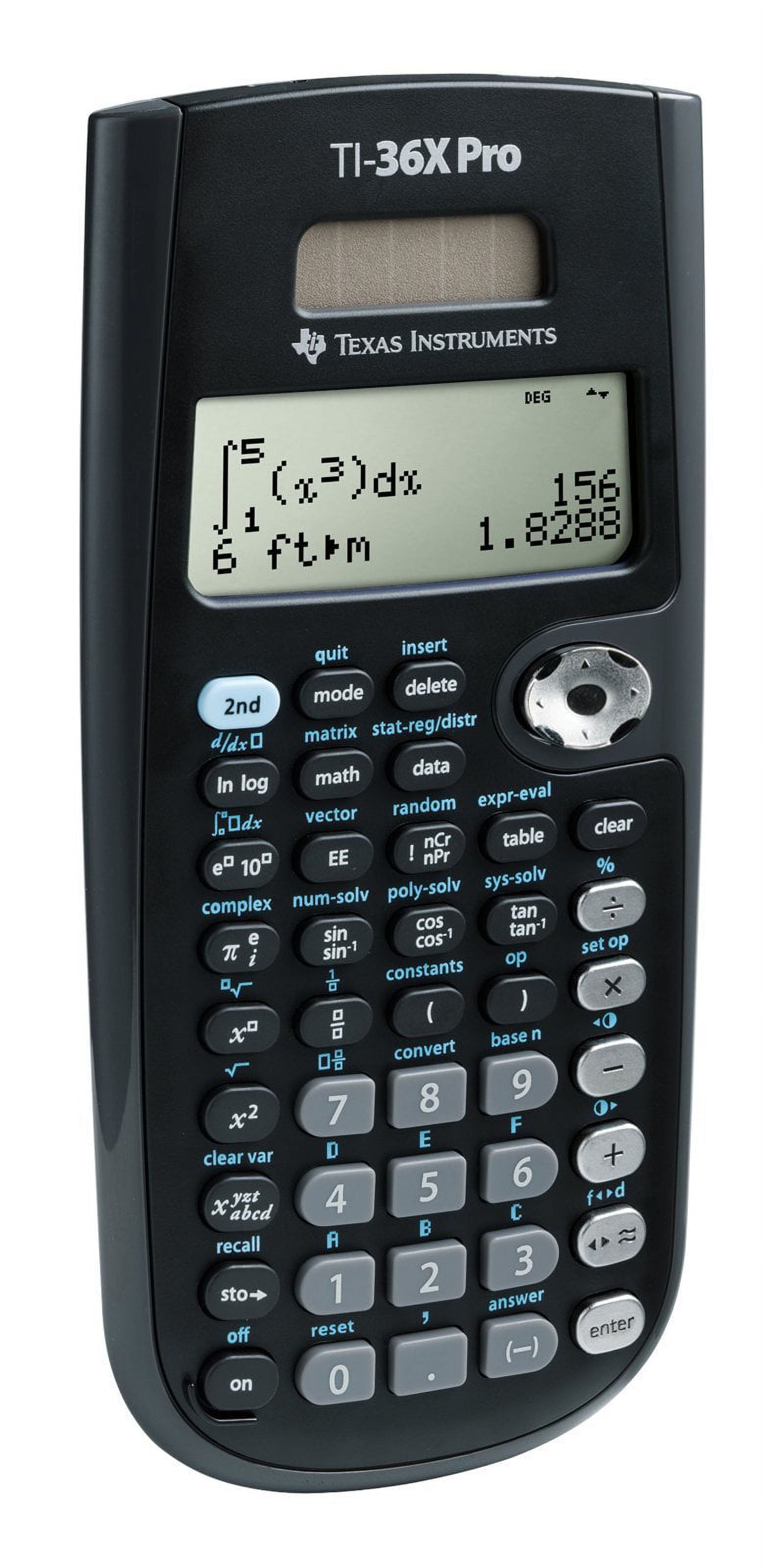 Texas Instruments 36PRO/TBL/1L1 TI-36X Pro Engineering/Scientific Calculator