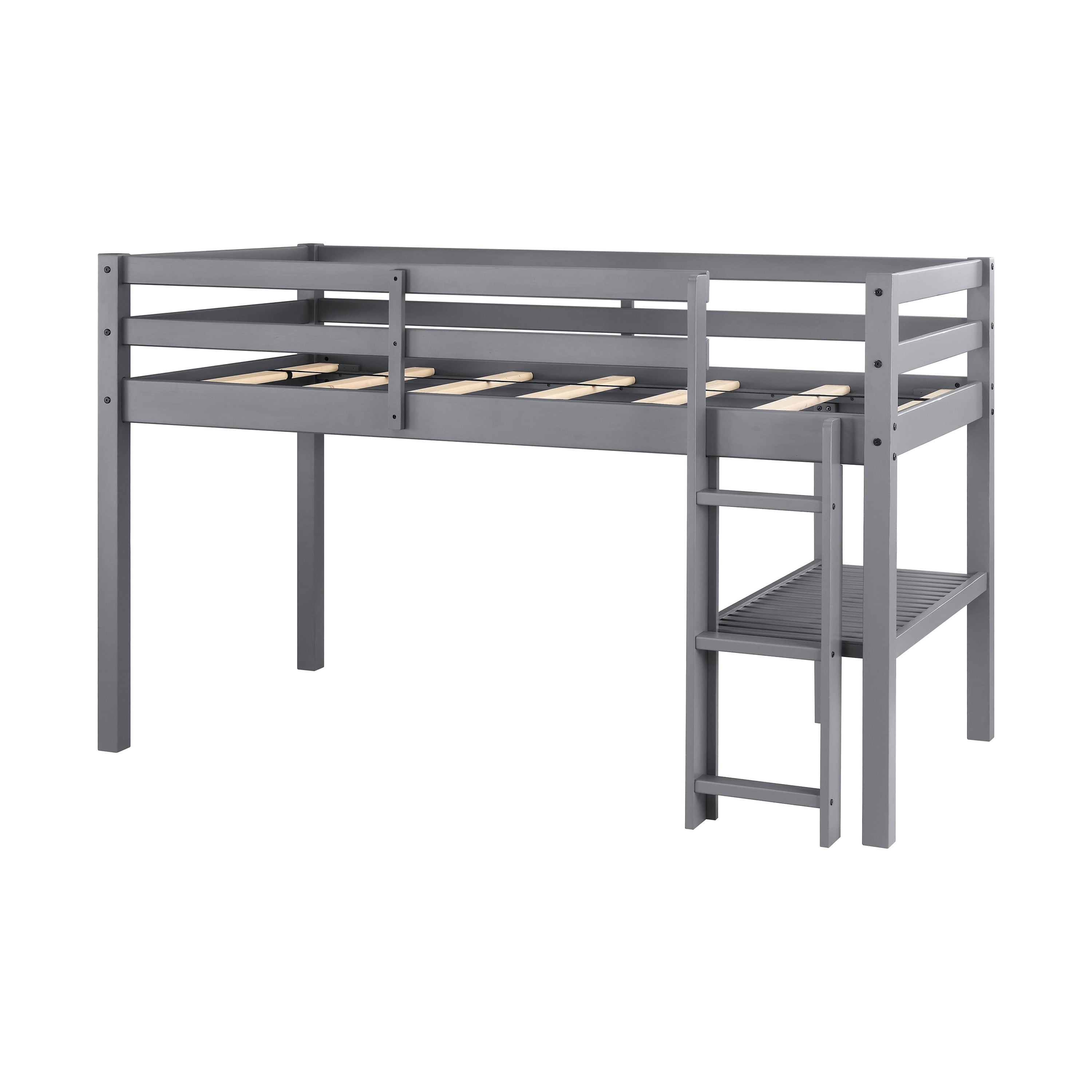 Better Homes & Gardens Twin Loft Bed with Shelf