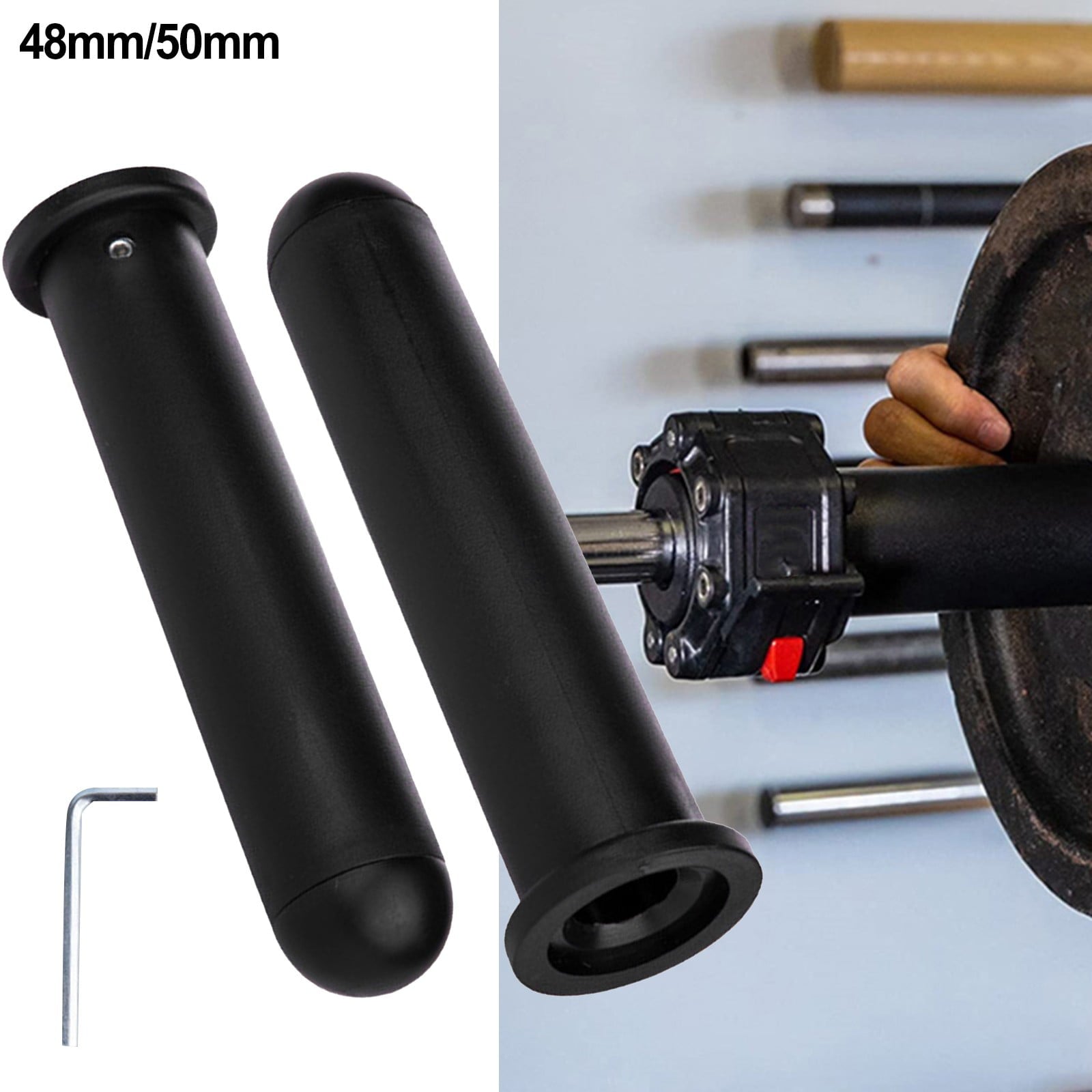 1Pcs Barbell Adapter Sleeve Converts 1