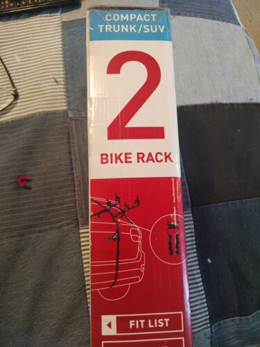 New Allen Sports MT2-B Compact Folding 2-Bike Car Trunk Mount Rack Bike Carrier