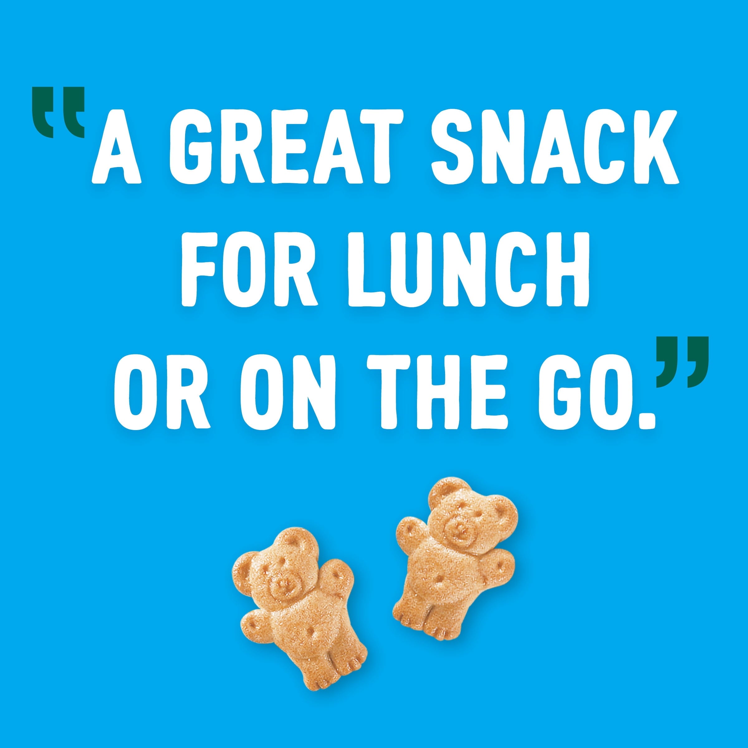 Teddy Grahams Honey Graham Snacks, 10 oz