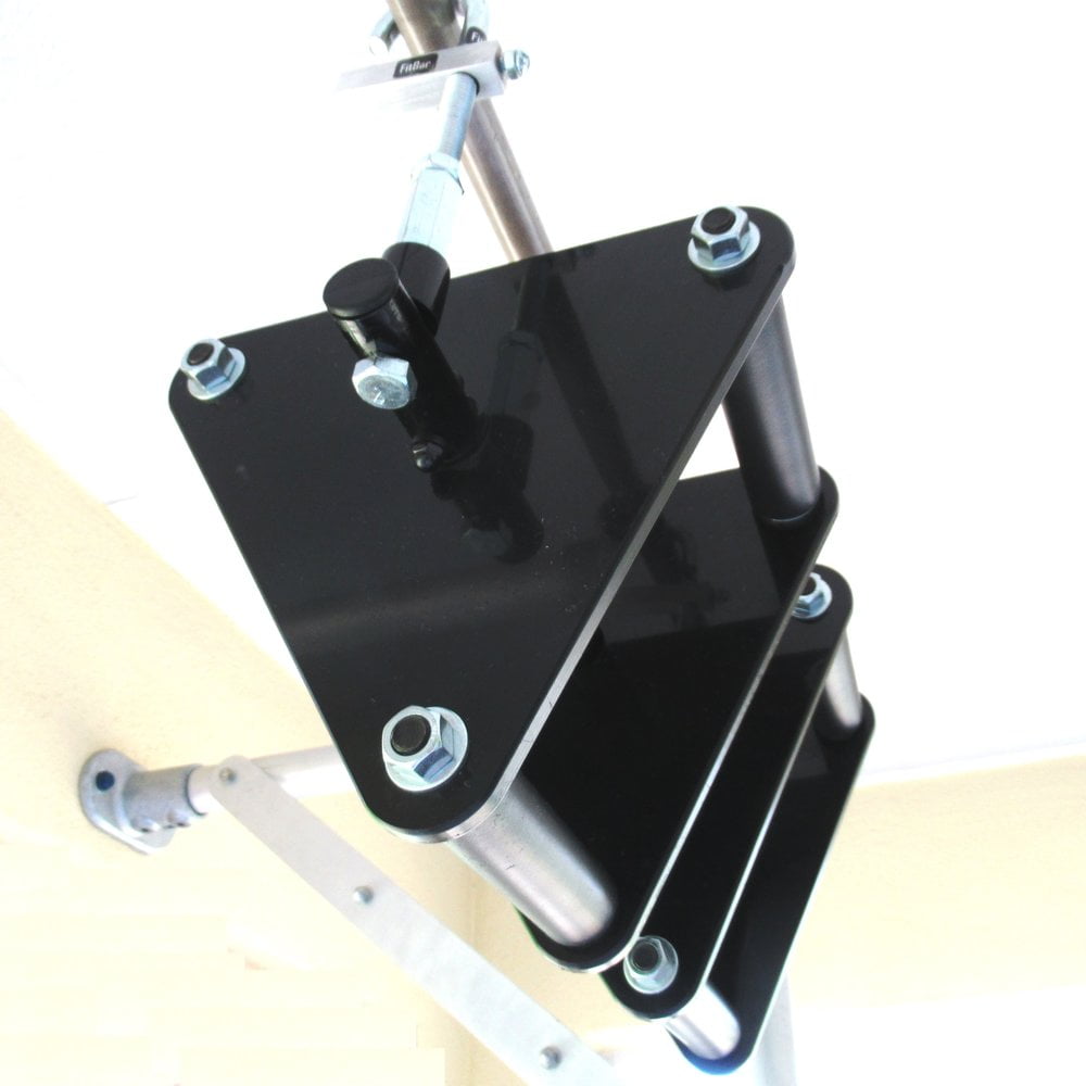 FitBar Grip Wheel Rotating Pull Up Bar Upper Body Trainer