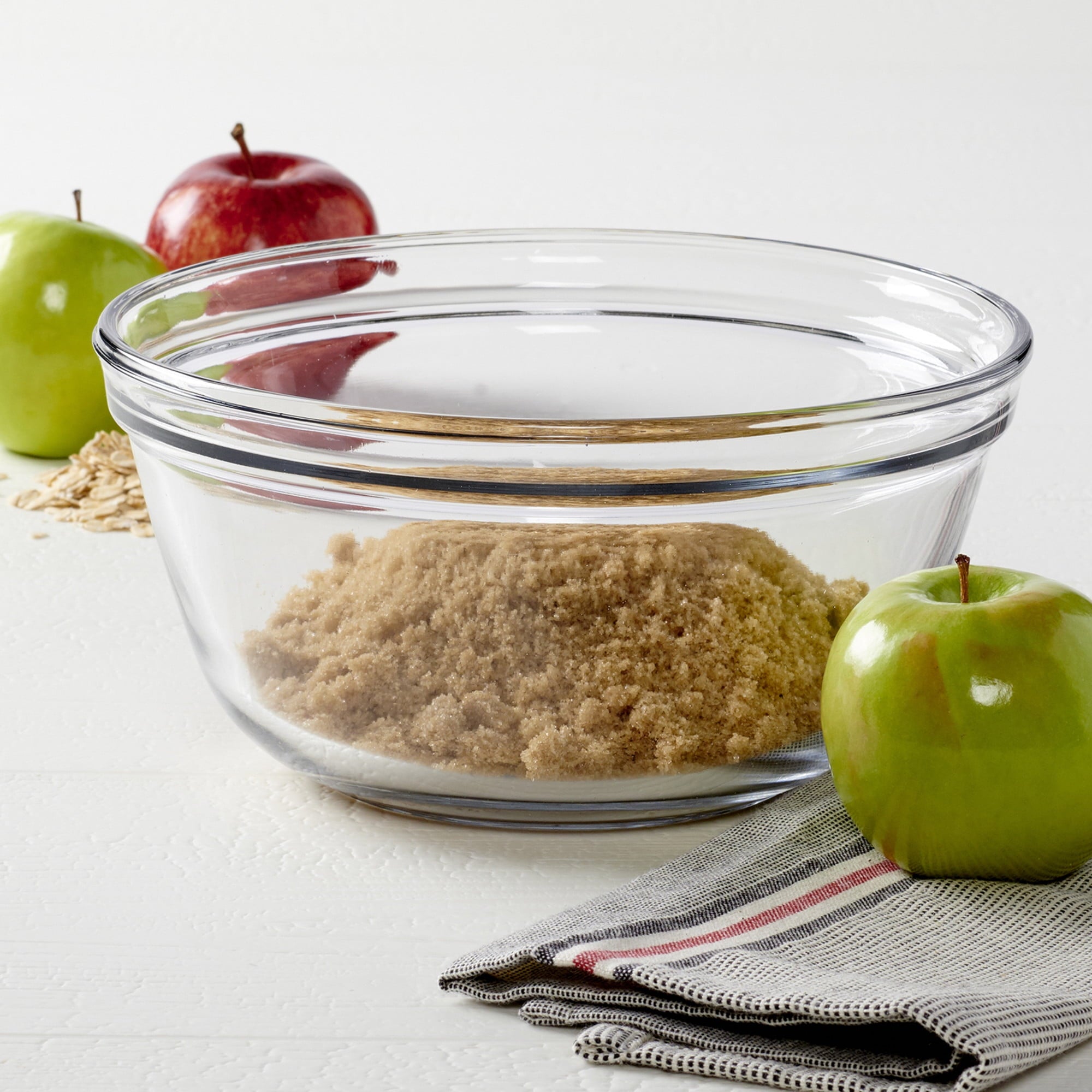 Mainstays Glass Mixing Bowl, 2.5 Quart