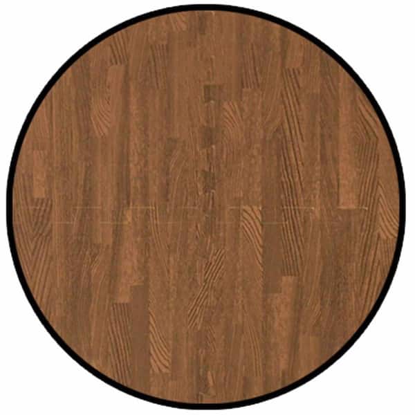 Walnut 24 in. x 24 in. Interlocking Foam Anti Fatigue Tiles (16 sq. ft./case)