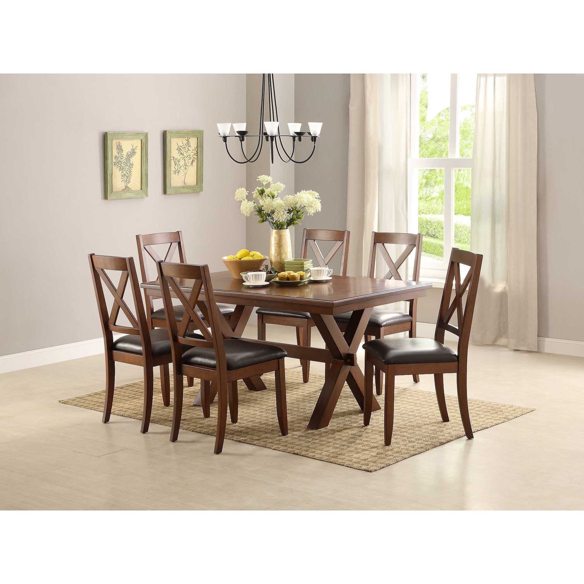 Better Homes & Gardens Maddox Crossing Dining Chair, Set of 2, Brown