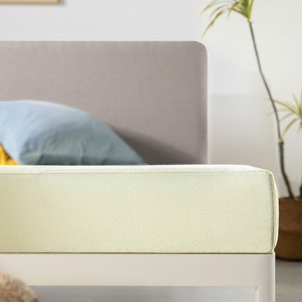 6 in. Medium Green Tea Memory Foam Smooth Top Full Mattress