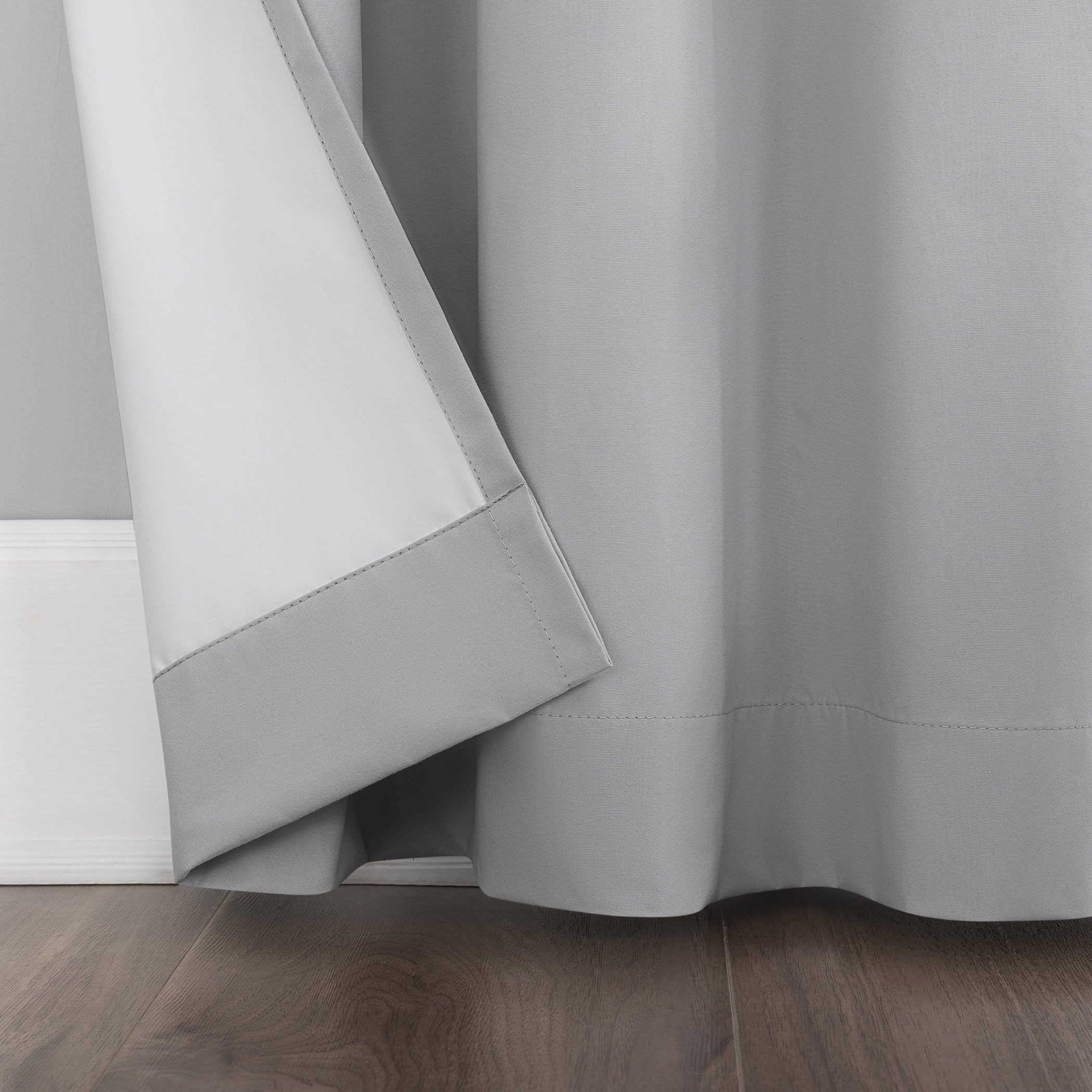 Sun Zero Cyrus Thermal 100% Blackout Grommet Curtain Panel, 40