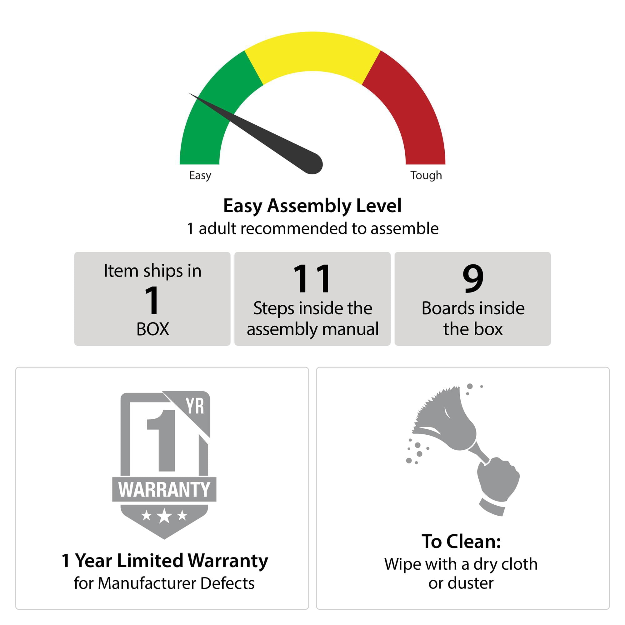 Magnolia Lift Top Coffee Table, Walnut/Black