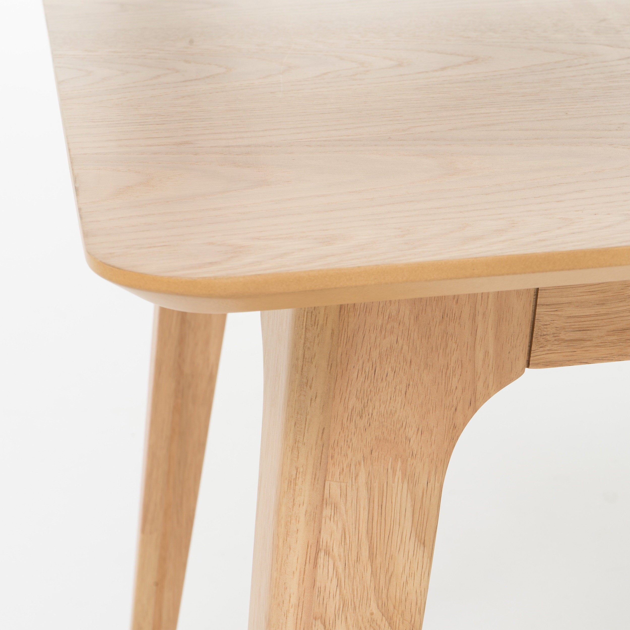 GDF Studio Nyx Mid Century Modern Fabric Upholstered Wood 5 Piece Dining Set, Light Beige and Natural Oak