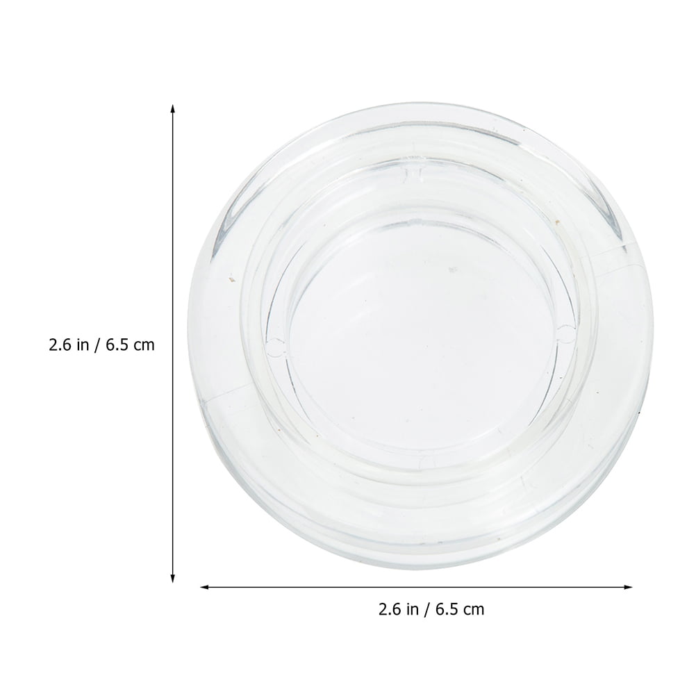 Frcolor Umbrella Ring Table Hole Plug Rings Patio Outdoor Insert Garden Beach Sunshade Set Parasol Supplies Glass Thicker