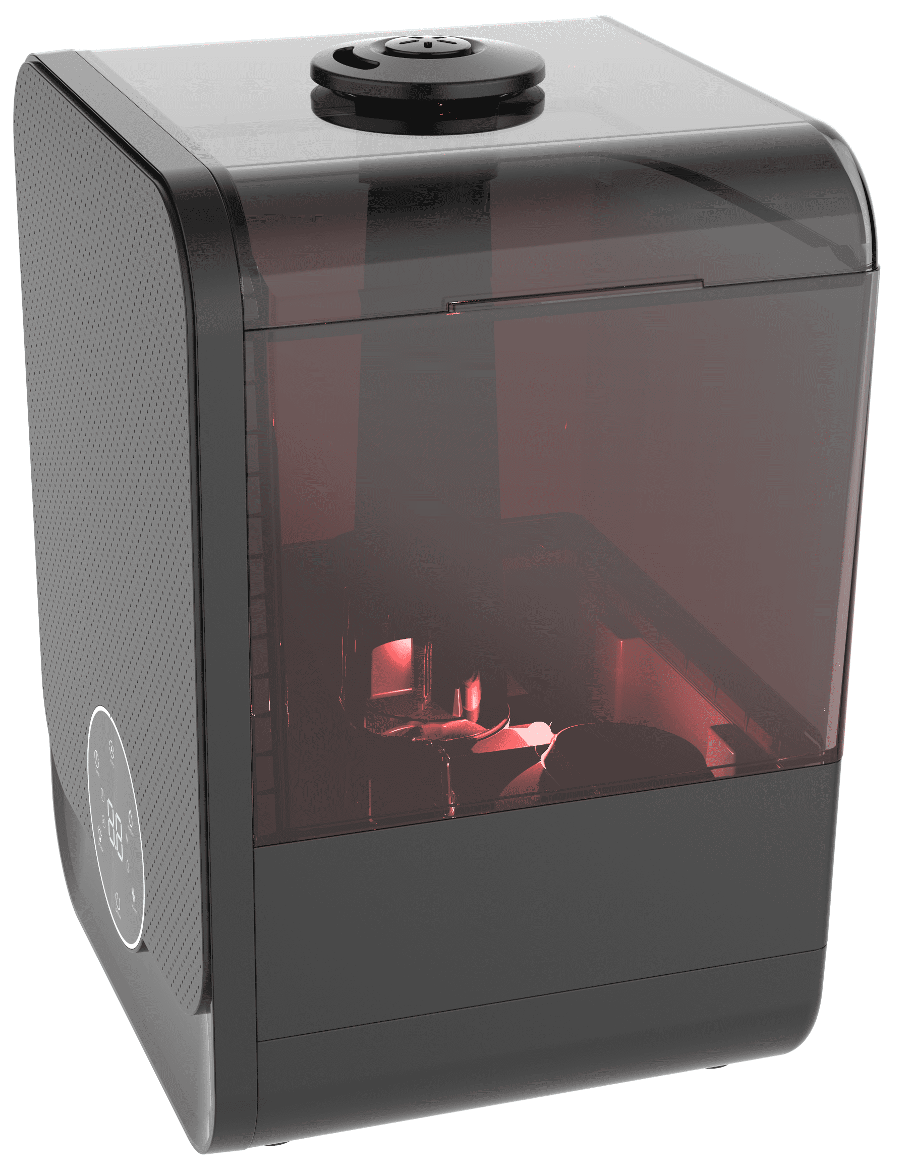 Better Homes & Gardens 1.6 Gal Ultrasonic Warm/Cool Mist Humidifier with Remote, Black