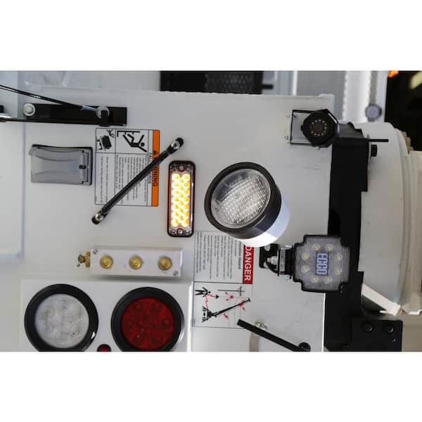 2.1 in. x 6.1 in. Amber Strobe Light