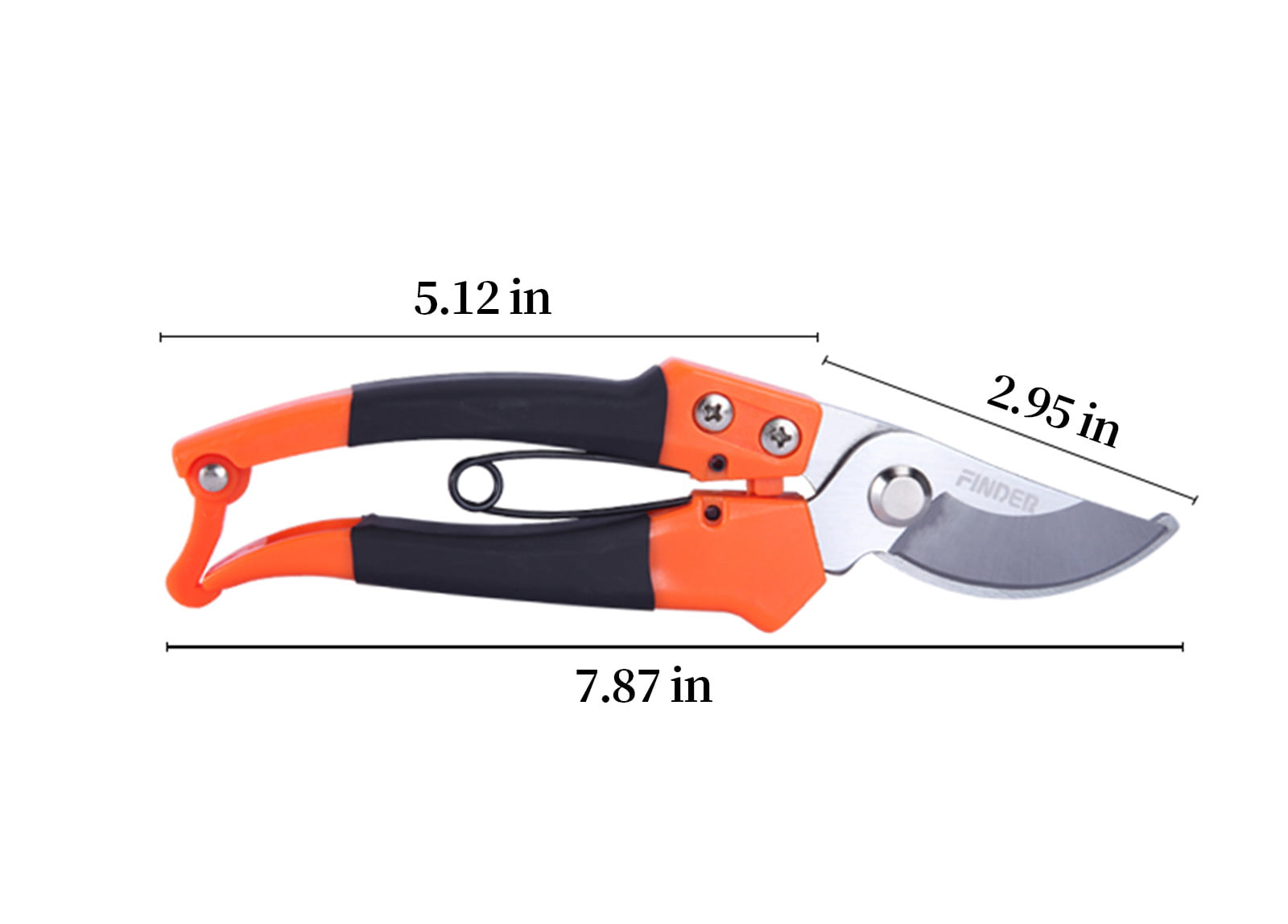 Banghong Pruning Shears for Gardening Bypass Pruning Shears Heavy Duty Garden Tree Trimmer Secateur Hand Pruner Stainless Steel Blades Sharp Secateurs Hand Pruner Garden Shears Garden Tools