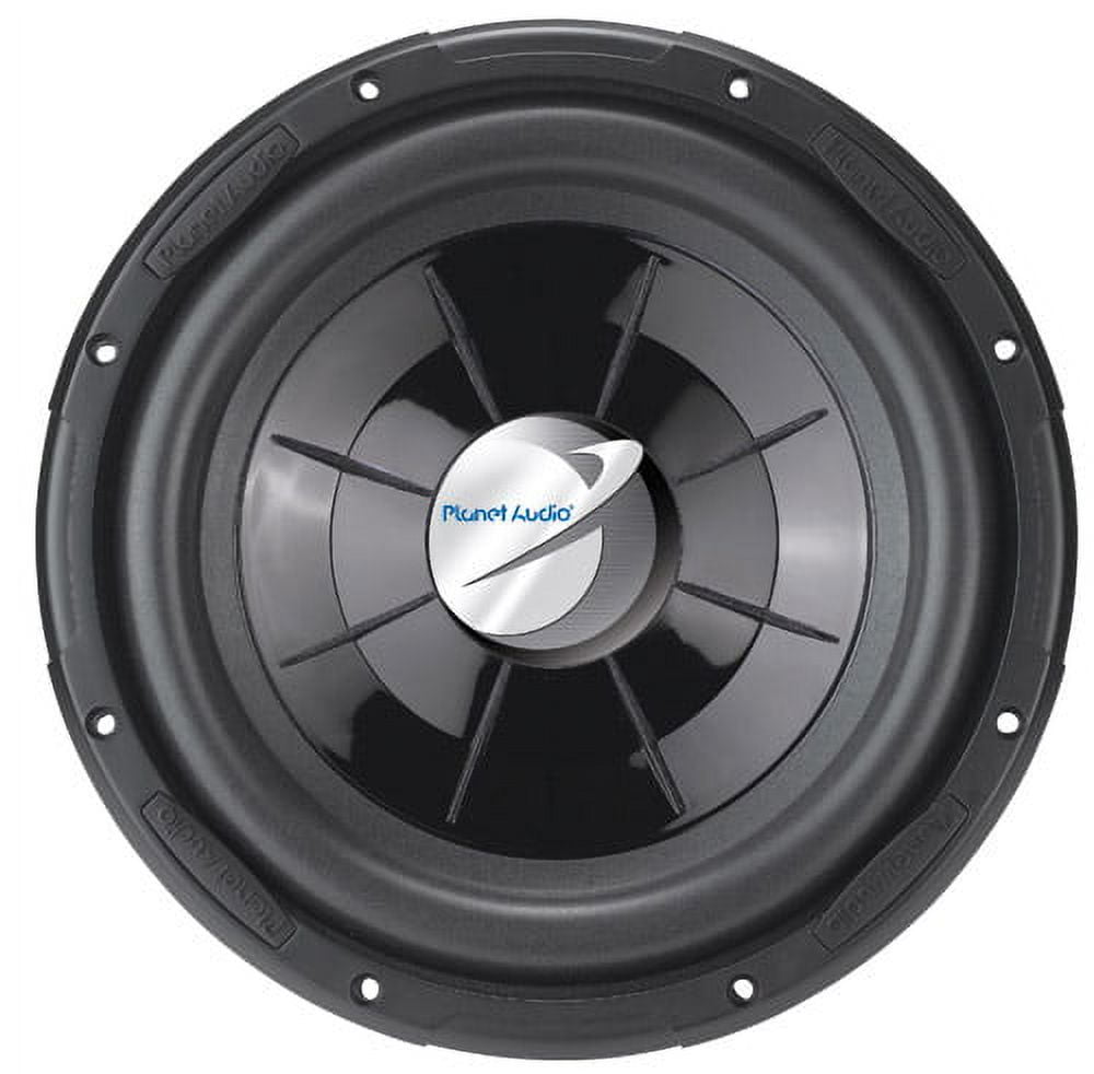 Planet Audio AXIS PX10 | 10 Inch 800W Single 4 Ohm Shallow Slim Subwoofer 10