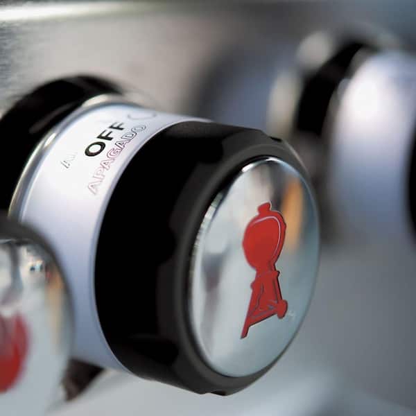 Summit S-670 6-Burner Natural Gas Grill in Stainless Steel with Built-In Thermometer and Rotisserie