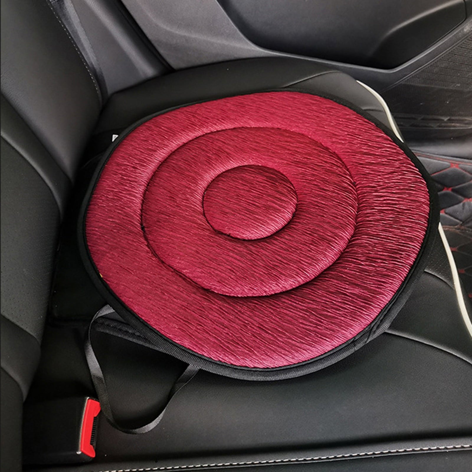 SRstrat 360° Rotating Seat Cushion Degree Swivel Seat Cushion,Car Seat Rotating Revolving Cushion Memory Swivel Foam Mobility Aid Seat Chair Assist for Elderly, Swivel Seat Cushion for Car