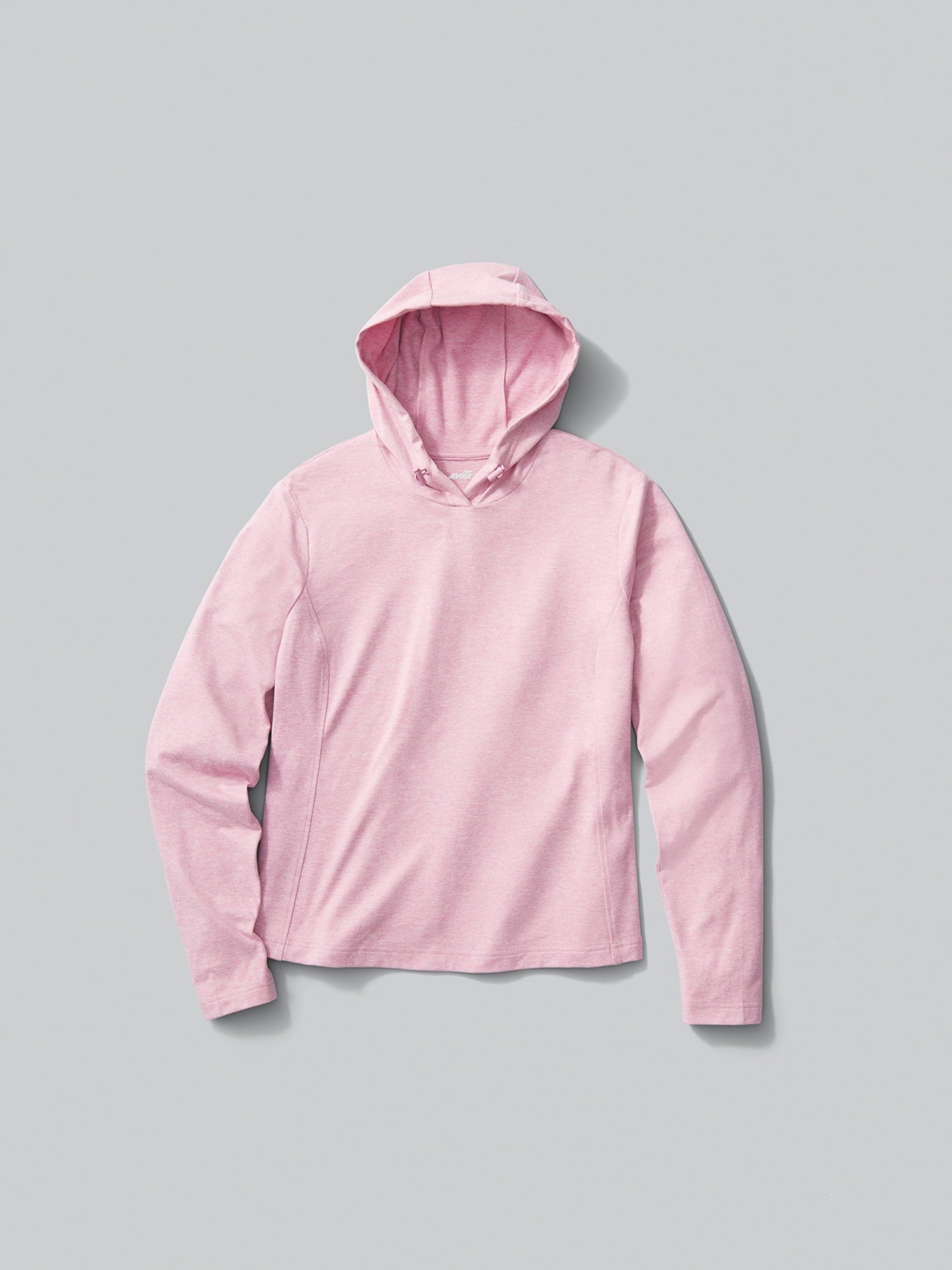 Avia Women's Plus Size Quarter Zip Pullover with Hood, Sizes 1X-4X