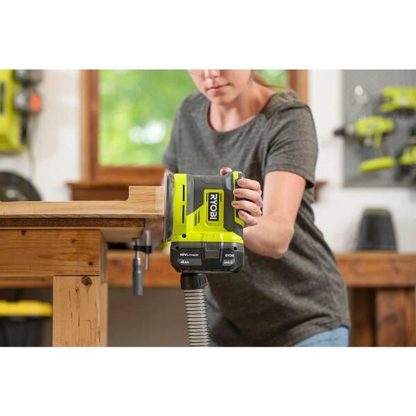 ONE+ 18V Cordless 2-Tool Combo Kit with Random Orbit Sander and Corner Cat Finish Sander (Tools Only)