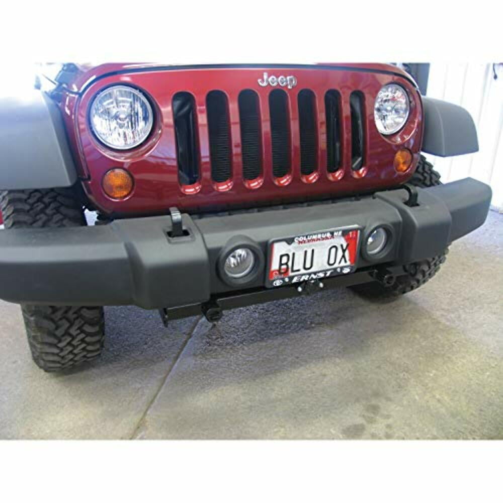 Blue Ox Towing Baseplate For Jeep Wrangler Unlimited JK w/ Standard Bumper Fits select: 2015 JEEP WRANGLER UNLIMITED SPORT, 2012-2014 JEEP WRANGLER SPORT