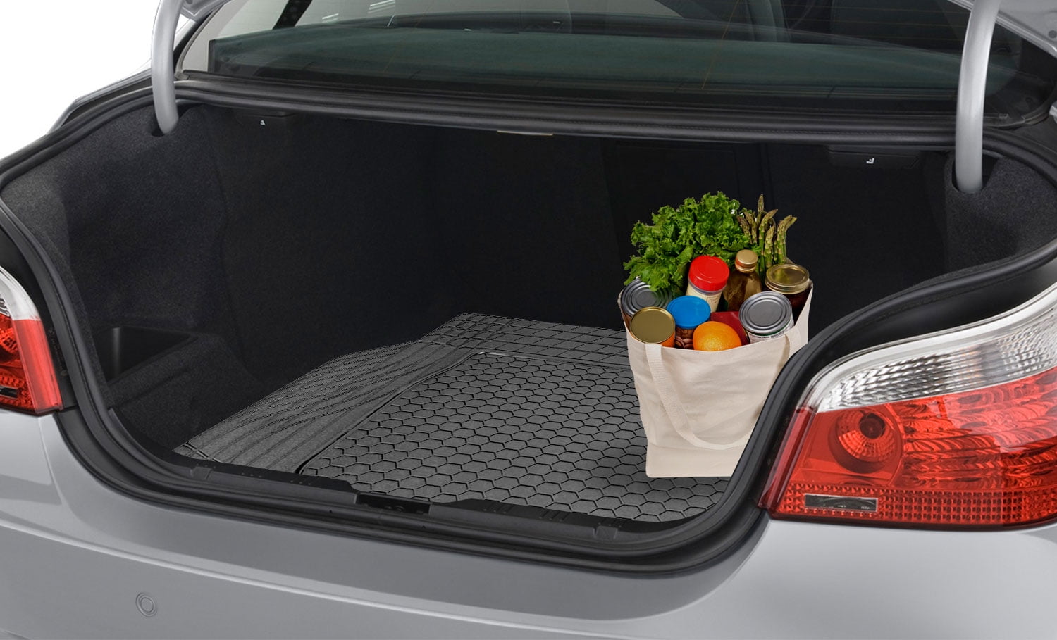 FH Group AFFH2011RED Red Faux Rabbit Fur Koala Bear Steering Wheel Cover With Air Freshener