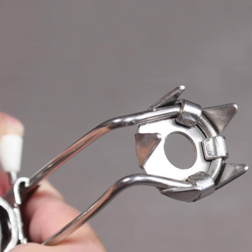 Walking Crampon Sticks Anti Slip Trekking Pole Ice Claws Cane Crutches Grip